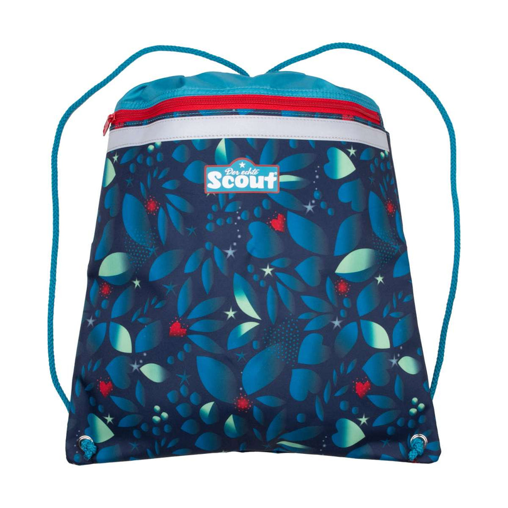 Scout Alpha LED Schulranzen-Set 4tlg. White Unicorn