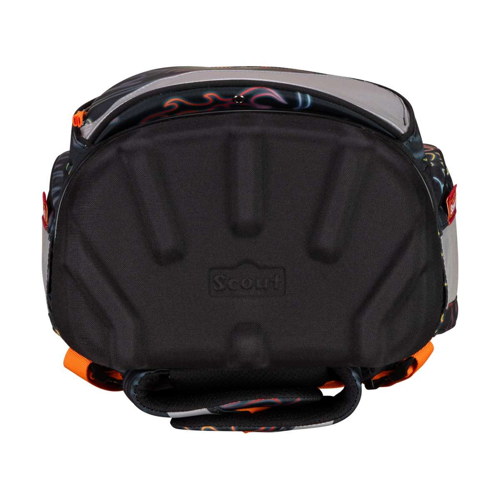 Scout Alpha Safety Light Schulranzen-Set 4tlg. Flames