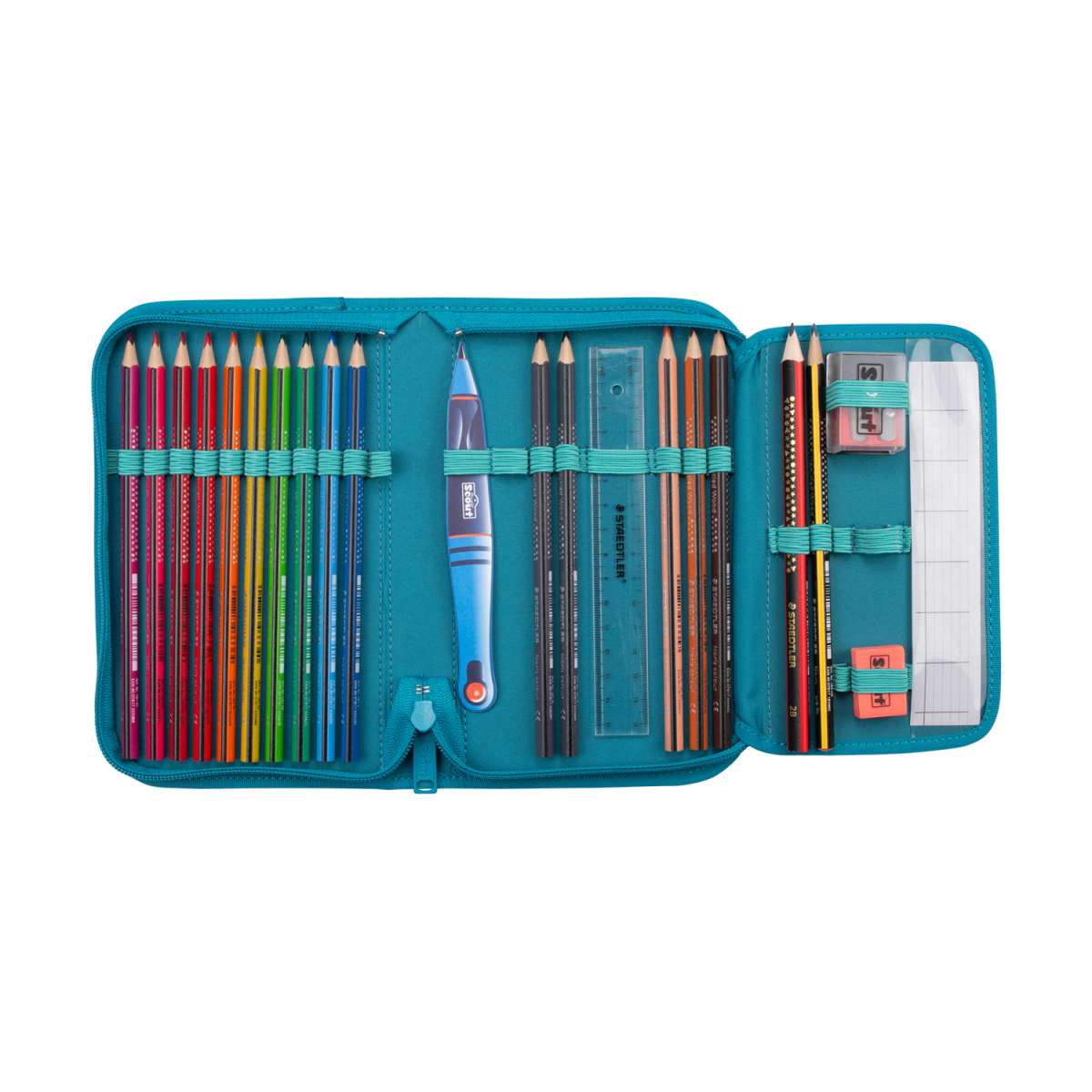 Scout Neo DIN Schulranzenset 4tlg. Little Flowers