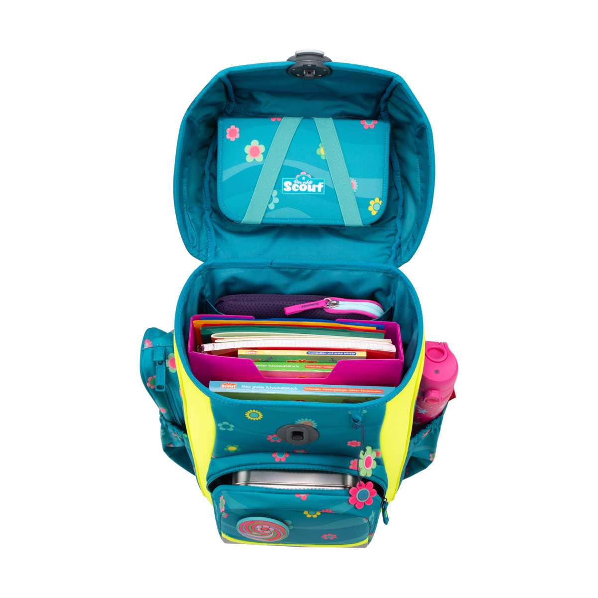 Scout Neo DIN Schulranzenset 4tlg. Little Flowers