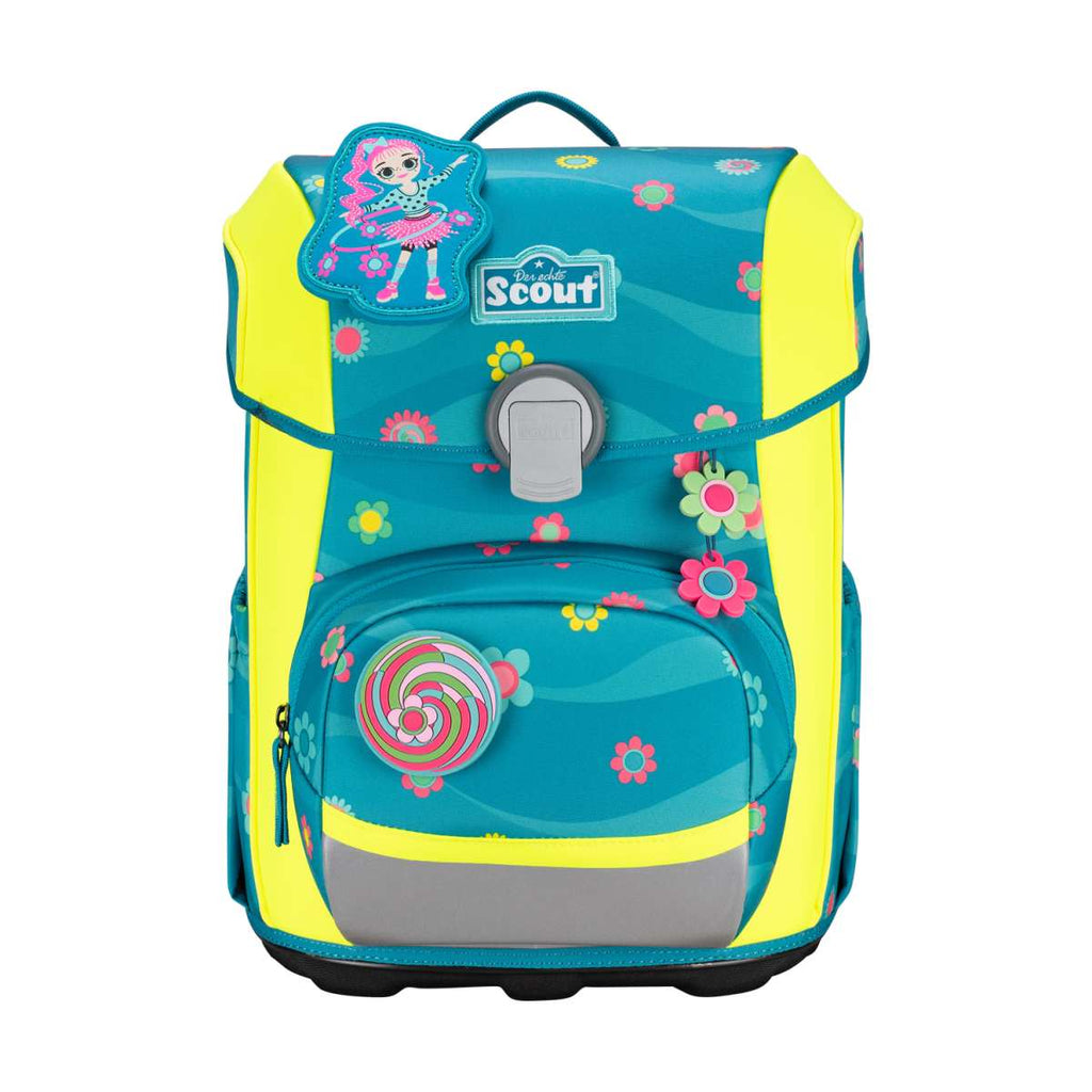 Scout Neo DIN Schulranzenset 4tlg. Little Flowers