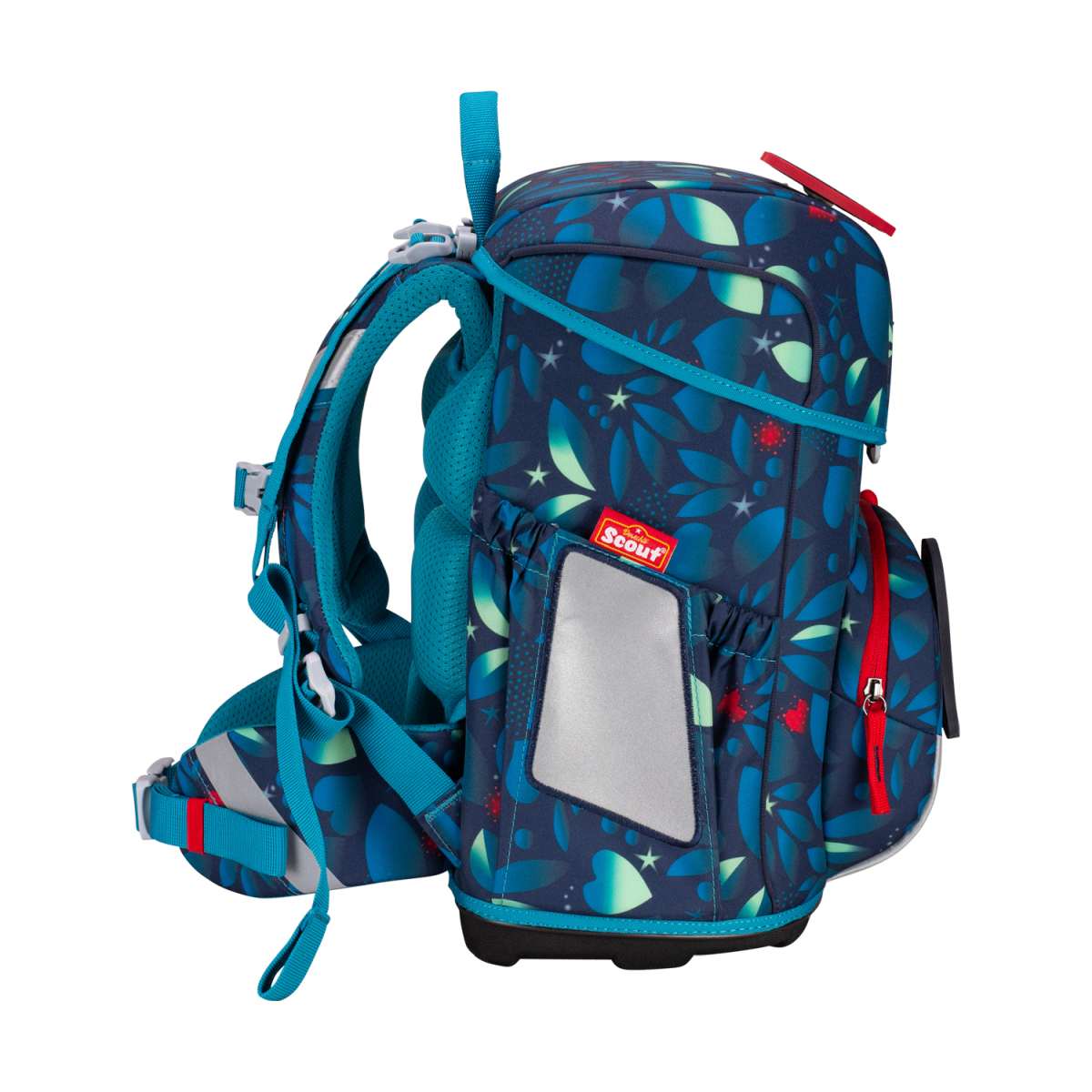Scout Neo LED Schulranzenset 4tlg. White Unicorn