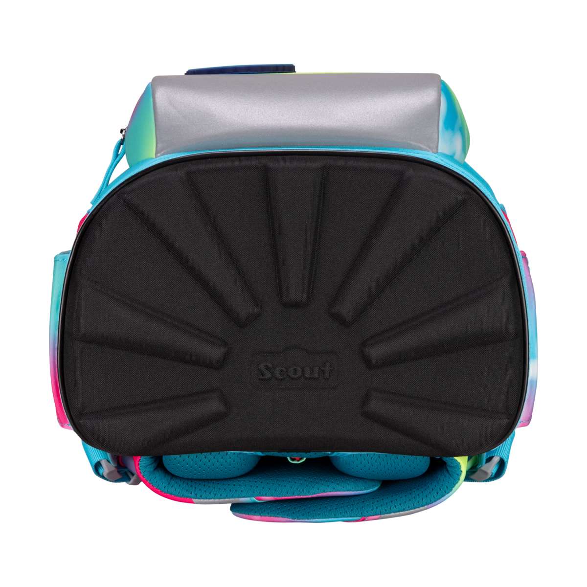 Scout Neo Safety Light Schulranzenset 4tlg. Happy Rainbow