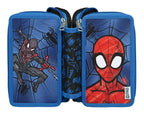 Scooli 3-fach Federmäppchen Spider-Man