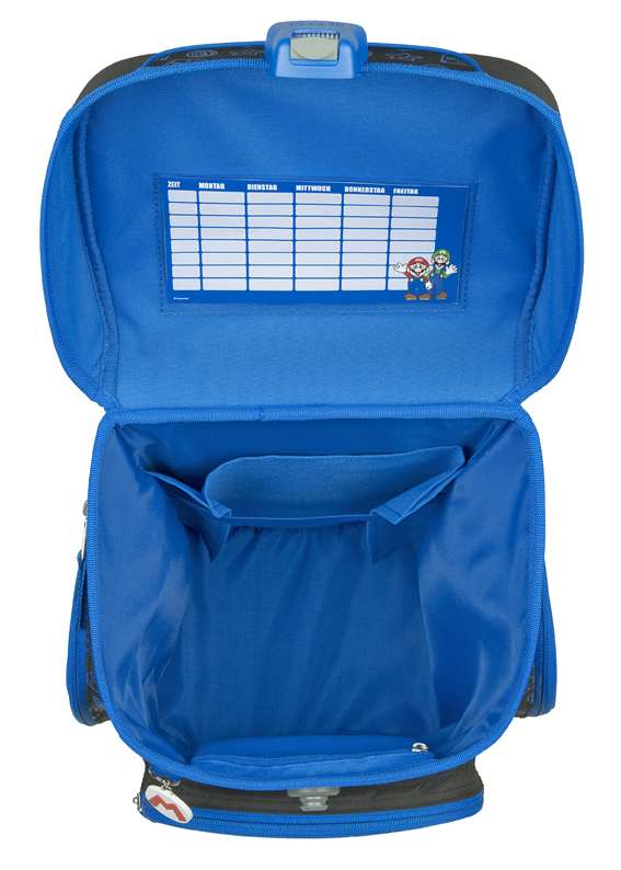 Scooli EasyFit Schulranzen Set 5tlg. Super Mario