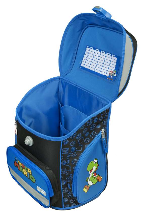 Scooli EasyFit Schulranzen Set 5tlg. Super Mario