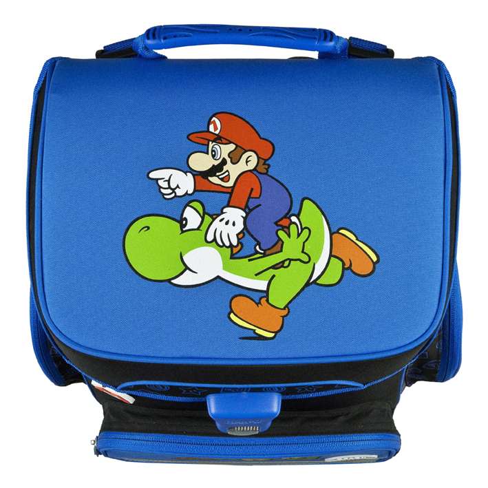Scooli EasyFit Schulranzen Set 5tlg. Super Mario