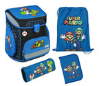 Scooli EasyFit Schulranzen Set 5tlg. Super Mario