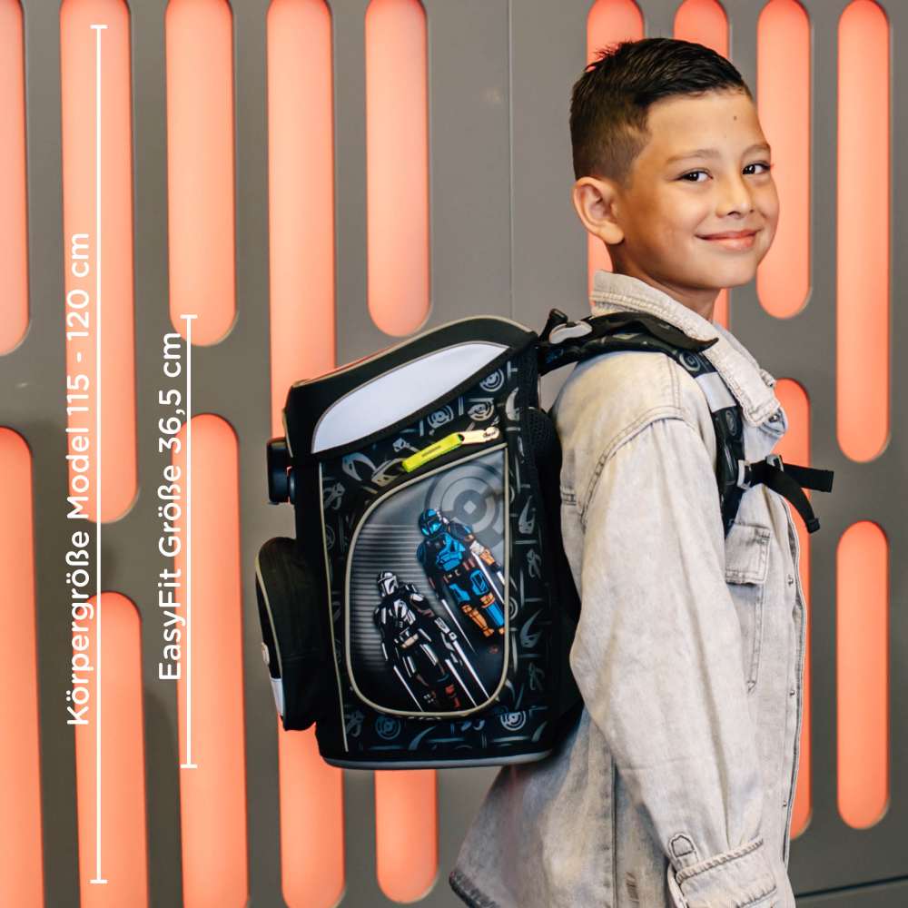 Scooli EasyFit Schulranzen Set 5tlg. Star Wars