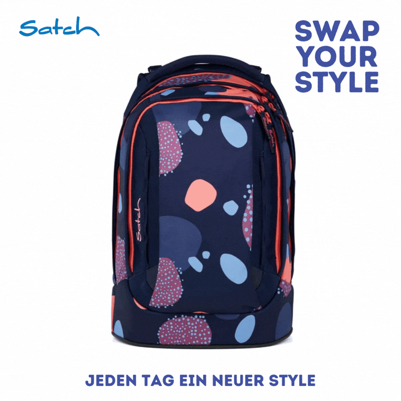 Satch Pack Schulrucksack Coral Reef