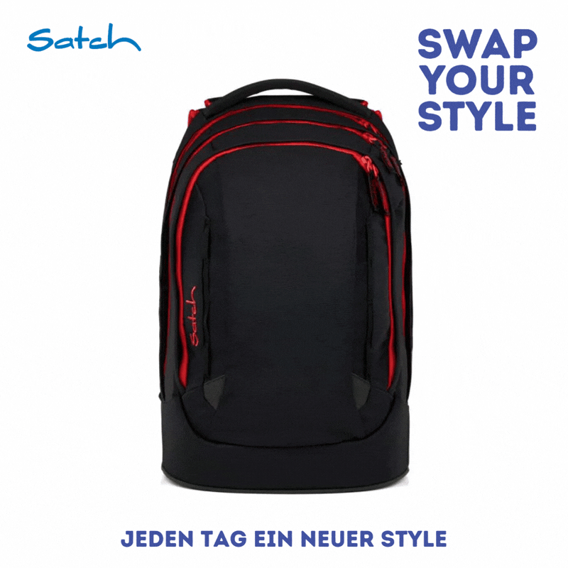 Satch Pack Schulrucksack Fire Phantom