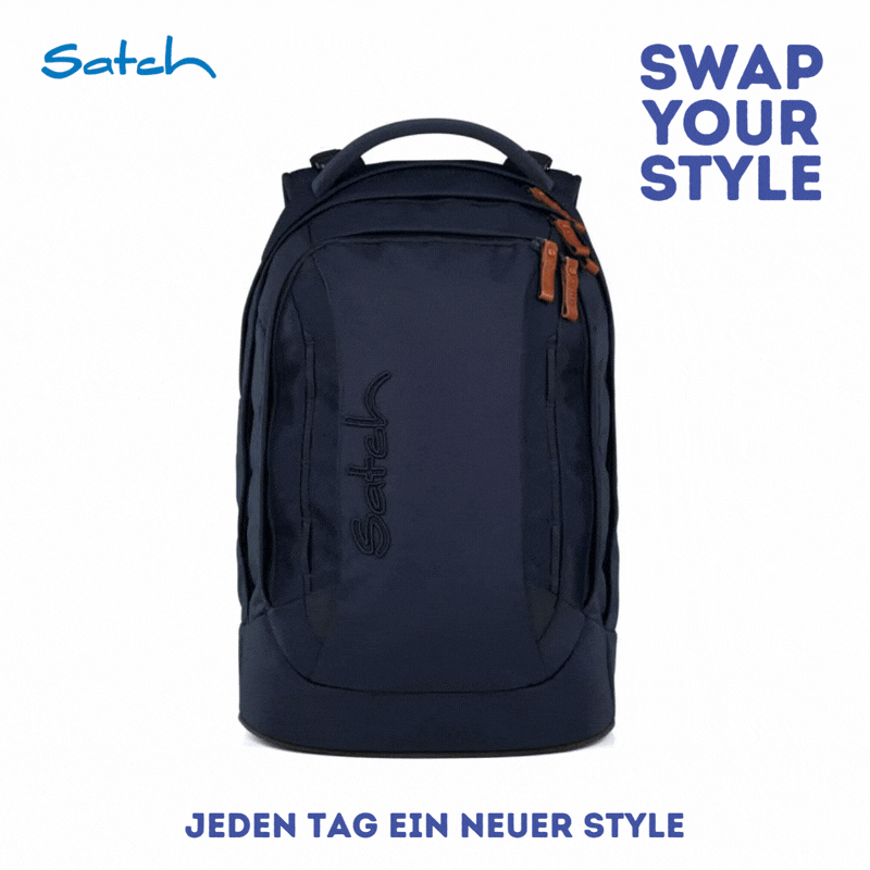 Satch Pack Schulrucksack Nordic Blue