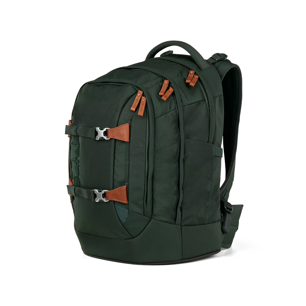Satch Pack Schulrucksack Nordic Forest Green