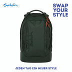 Satch Pack Schulrucksack Nordic Forest Green