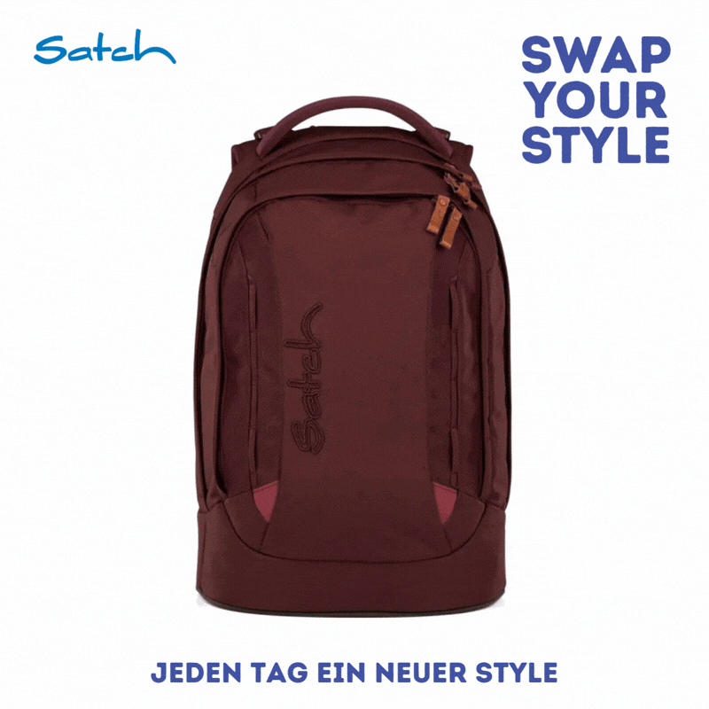 Satch Pack Schulrucksack Nordic Ruby