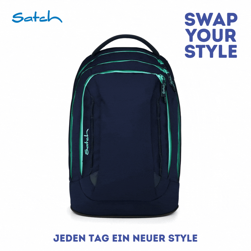 Satch Pack Schulrucksack Ocean Mint