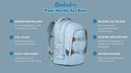Satch Pack Schulrucksack Nordic Ice Blue