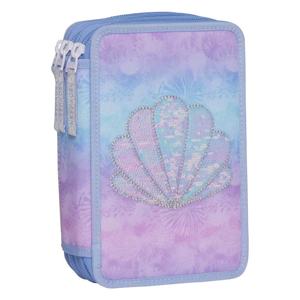 Beckmann 3-fach Federmäppchen Seashell