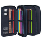 Beckmann 3-fach Federmäppchen Tech Rex