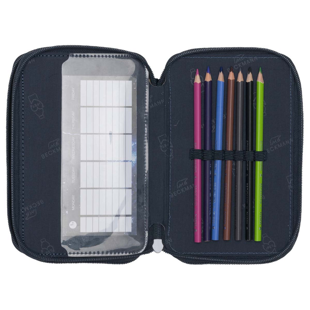 Beckmann 3-fach Federmäppchen Tech Rex