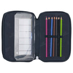 Beckmann 3-fach Federmäppchen Tech Rex