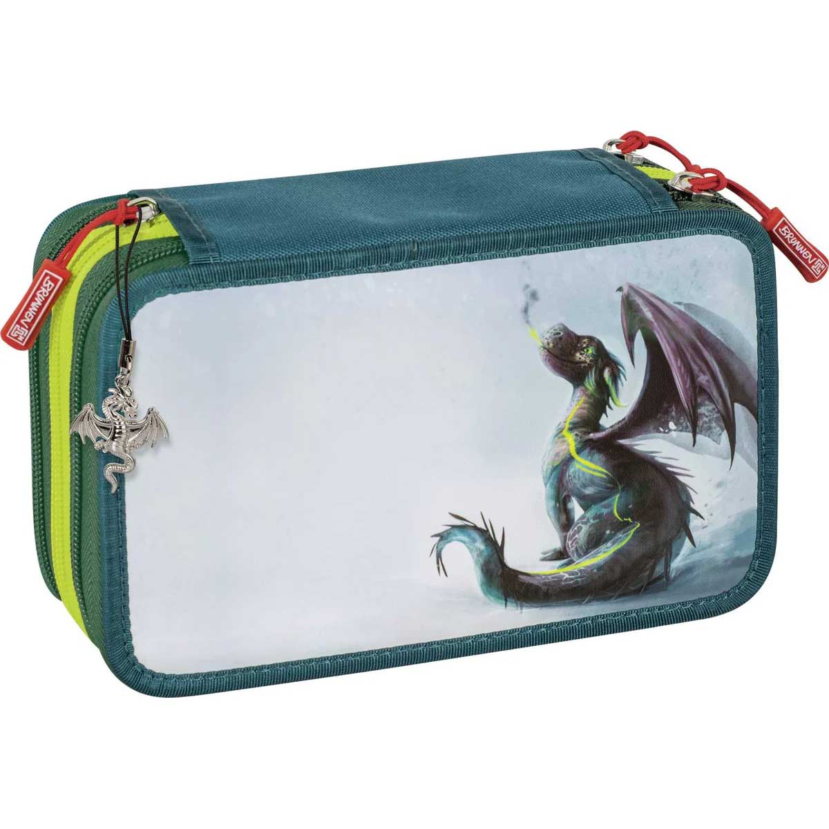 Brunnen 3-fach Federmäppchen Drache Drago