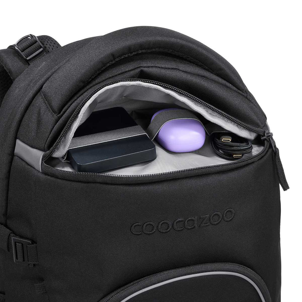 Coocazoo Byte Schulrucksack Black Coal