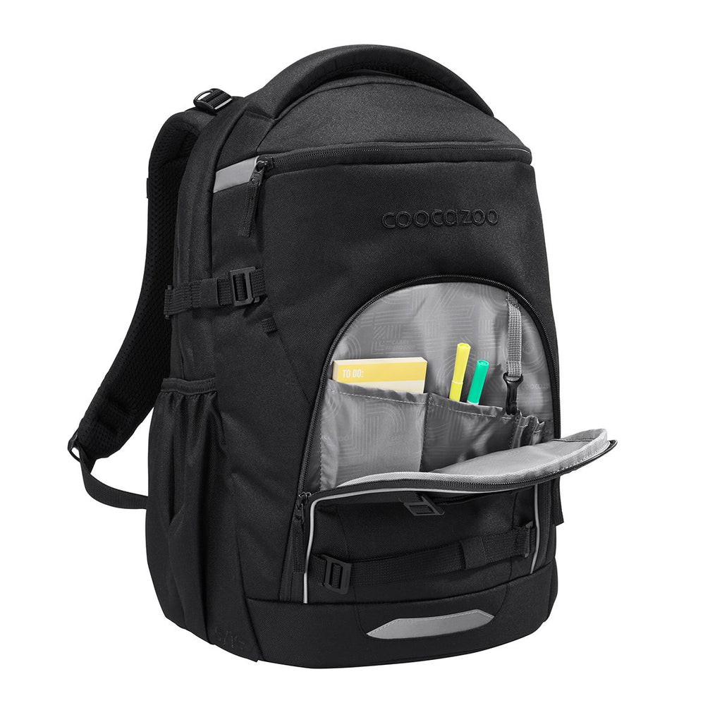 Coocazoo Byte Schulrucksack Black Coal