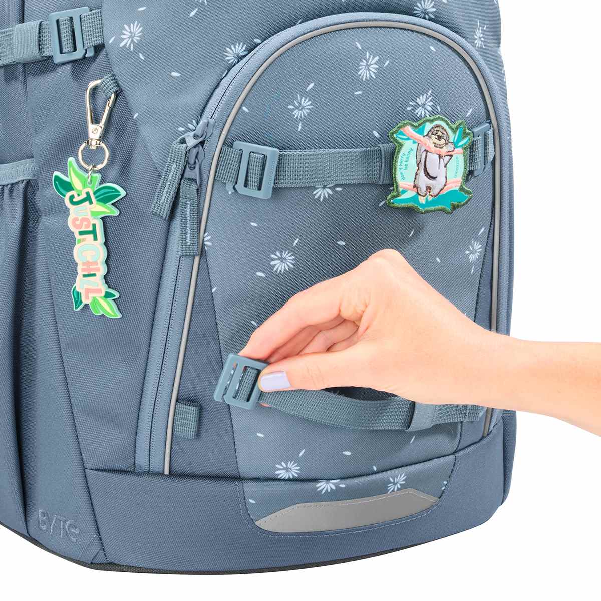 Coocazoo Byte Schulrucksack Bloomy Daisy