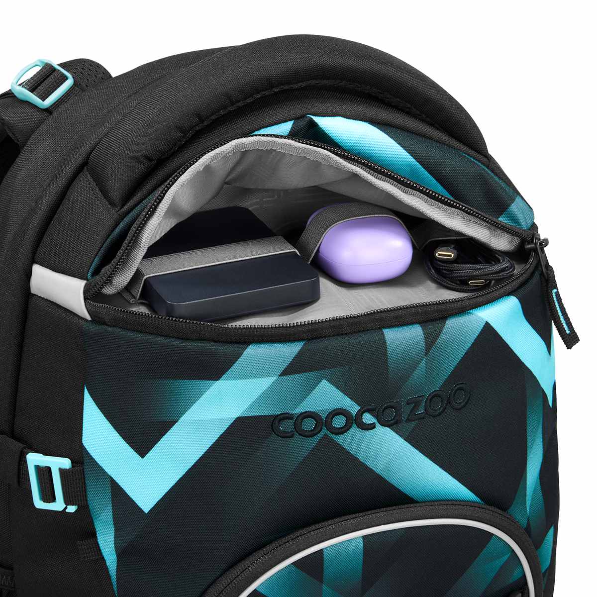 Coocazoo Byte Schulrucksack Laser Lights