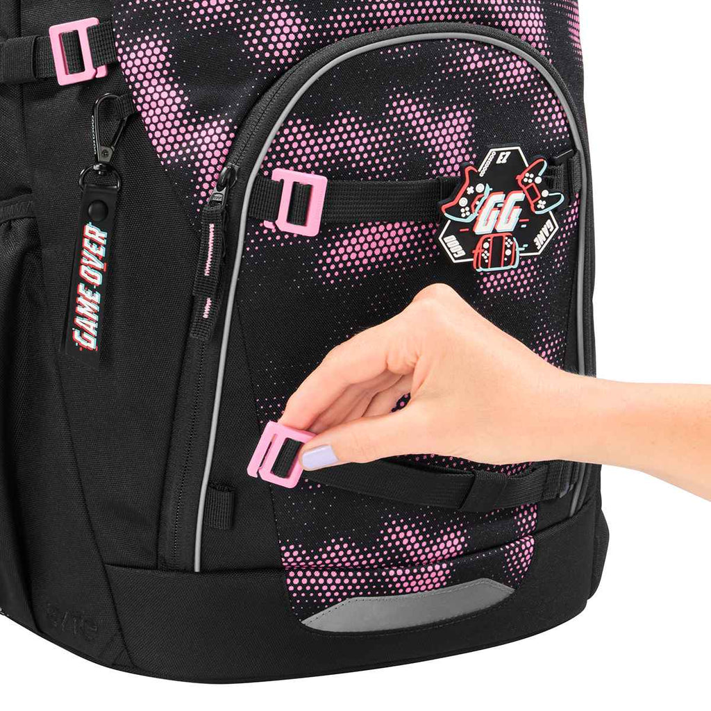 Coocazoo Byte Schulrucksack Pink Illusion