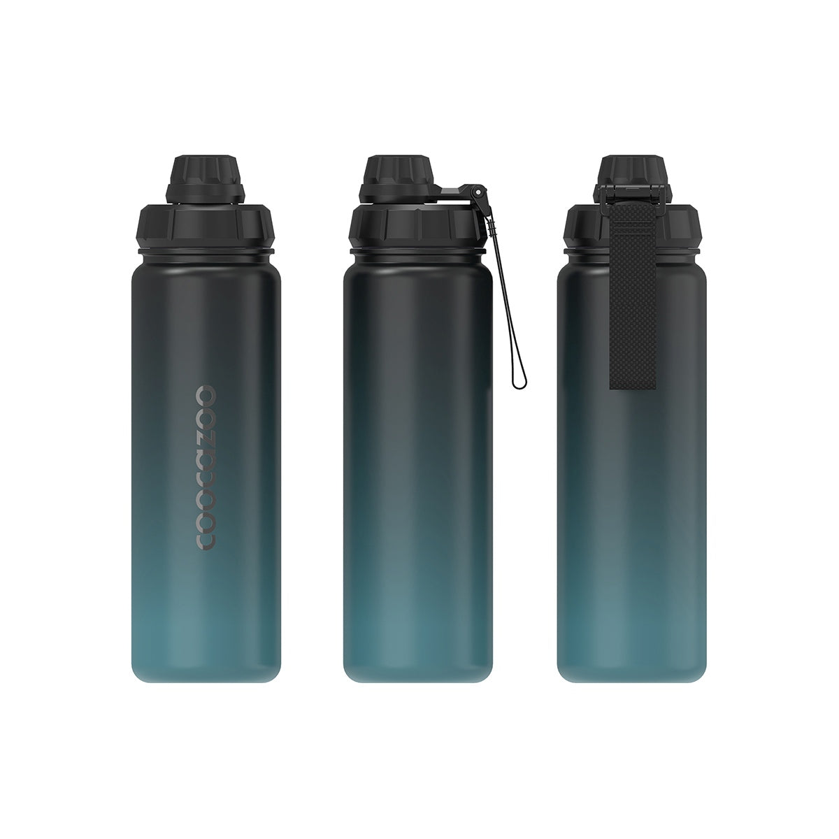 Coocazoo Edelstahl Trinkflasche Gradient Teal