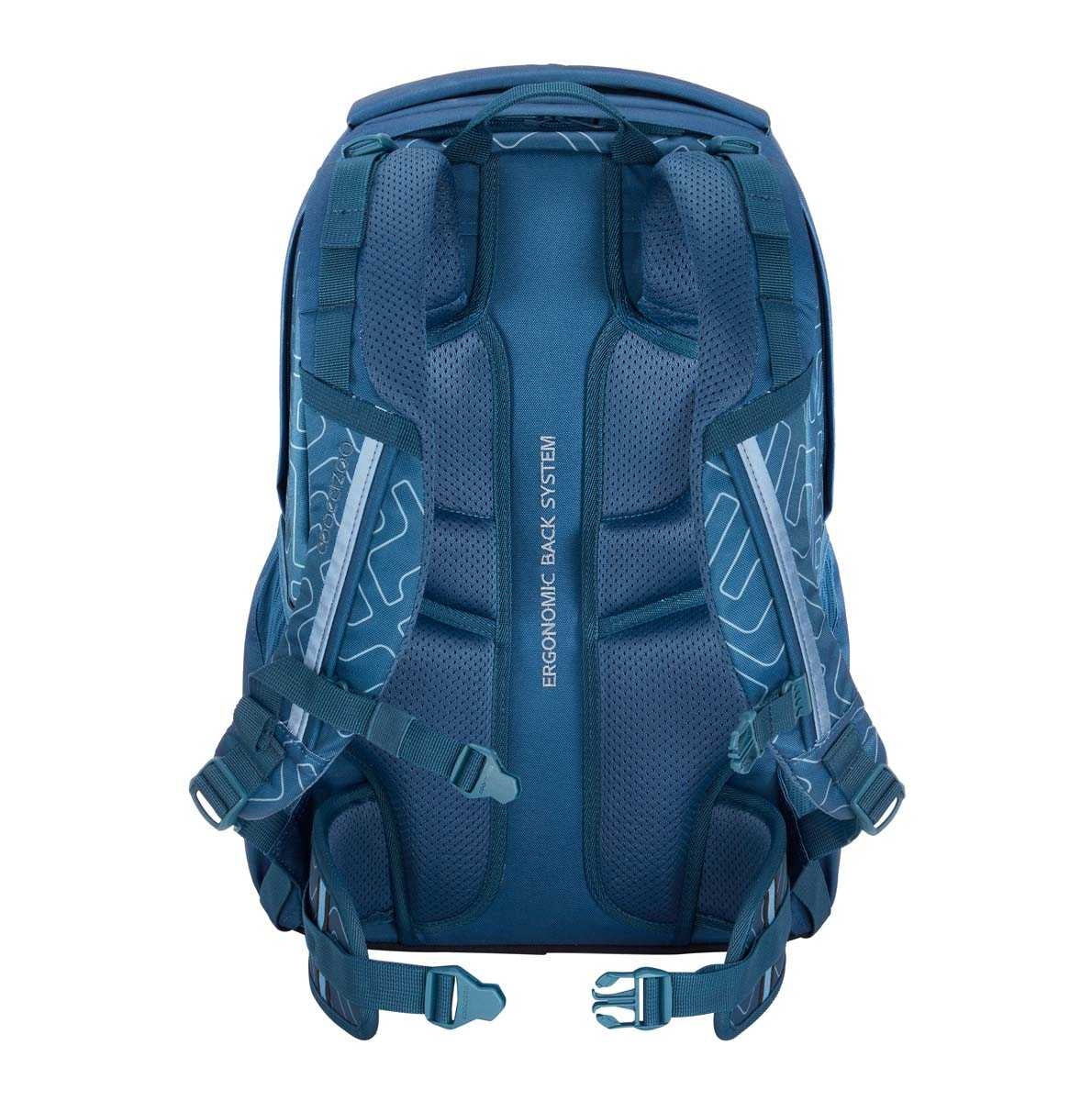 Coocazoo Every Schulrucksack Blue Maze