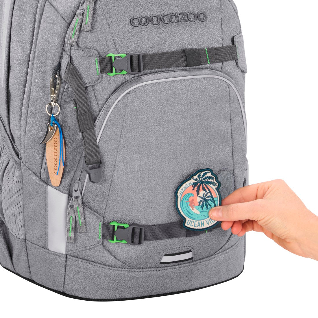 Coocazoo Mate Schulrucksack Mixed Silver Dust