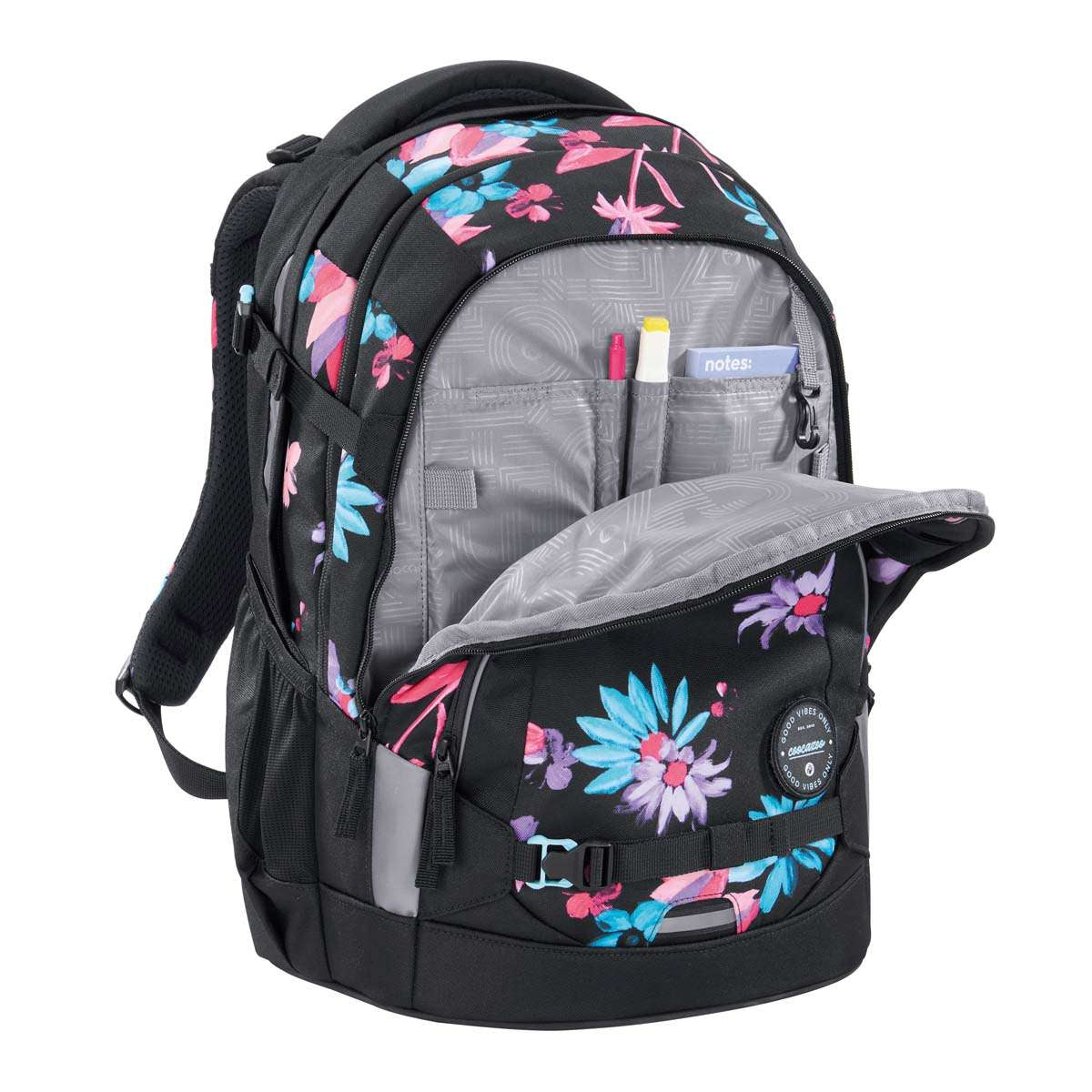 Coocazoo Mate Schulrucksack Floral Artnight