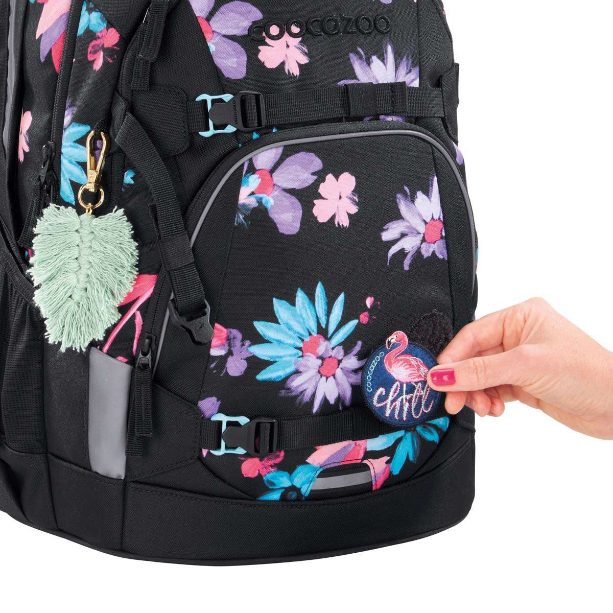 Coocazoo Mate Schulrucksack Floral Artnight