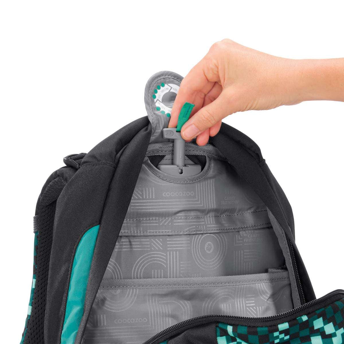 Coocazoo Mate Schulrucksack Pixel Blox