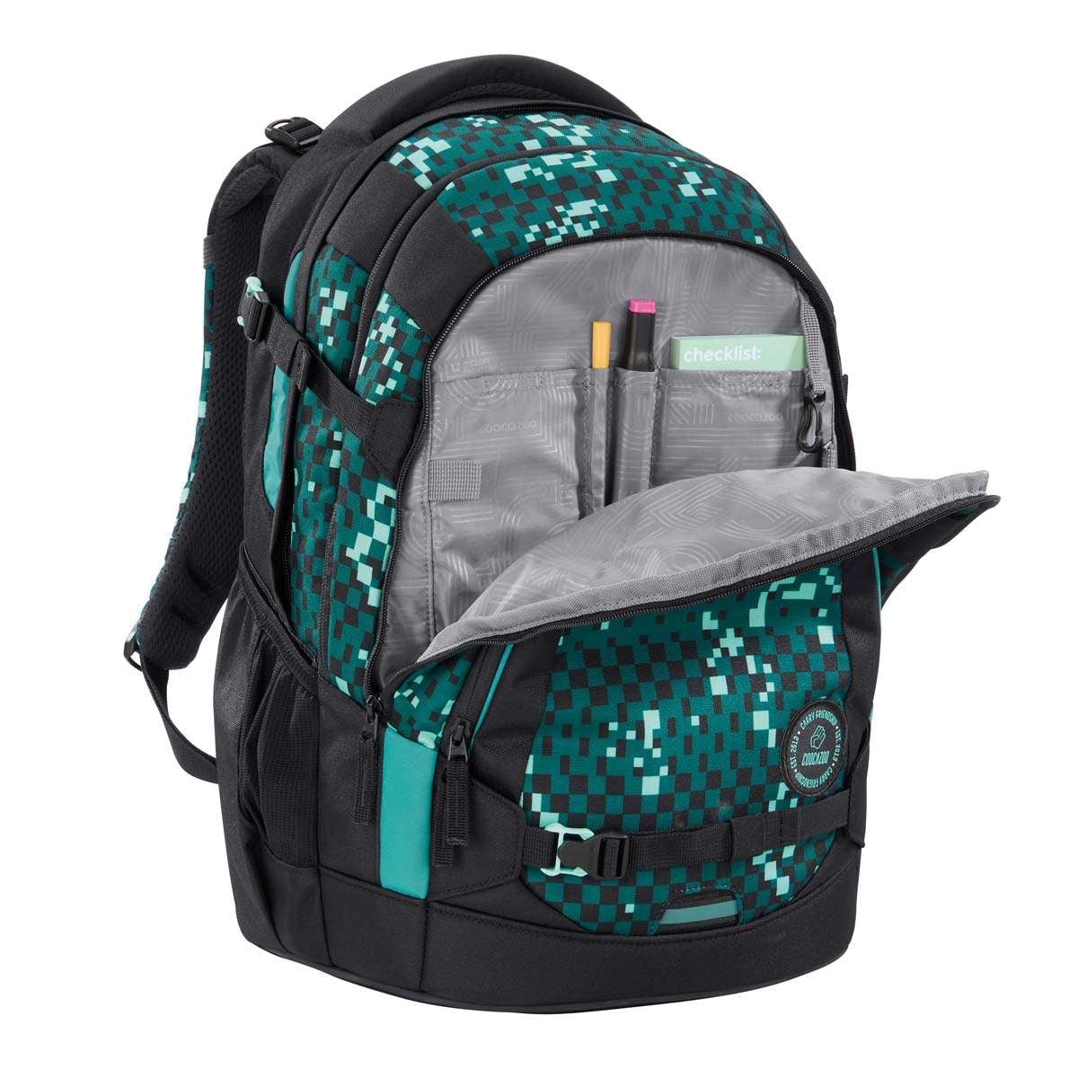 Coocazoo Mate Schulrucksack Pixel Blox