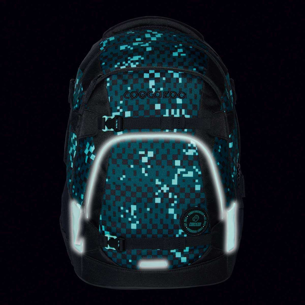 Coocazoo Mate Schulrucksack Pixel Blox