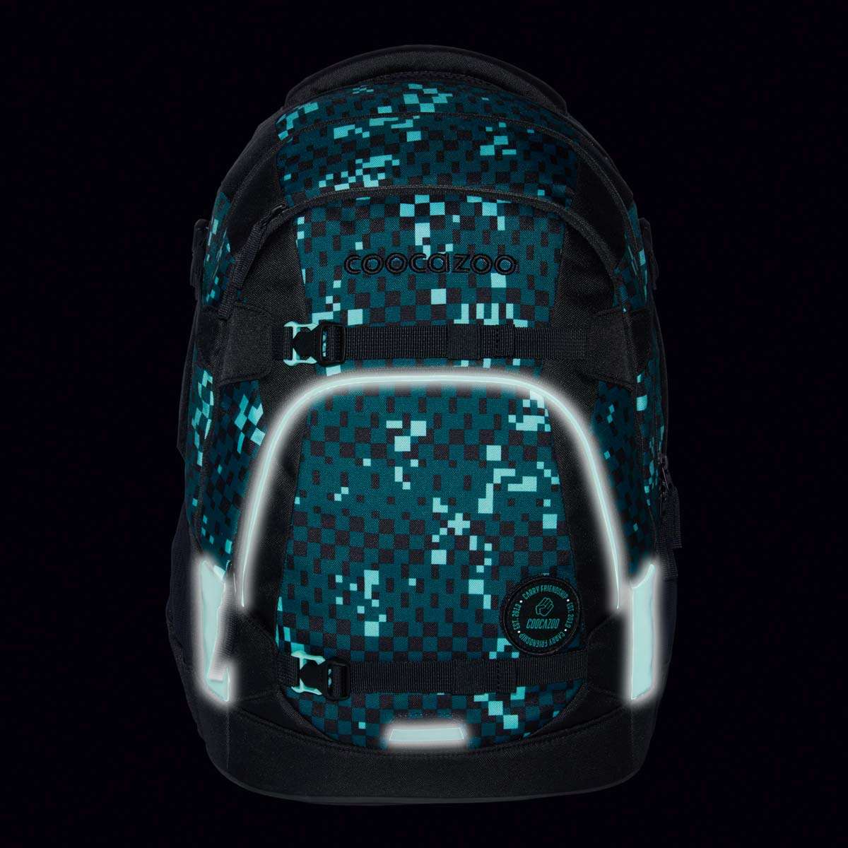 Coocazoo Mate Schulrucksack Pixel Blox