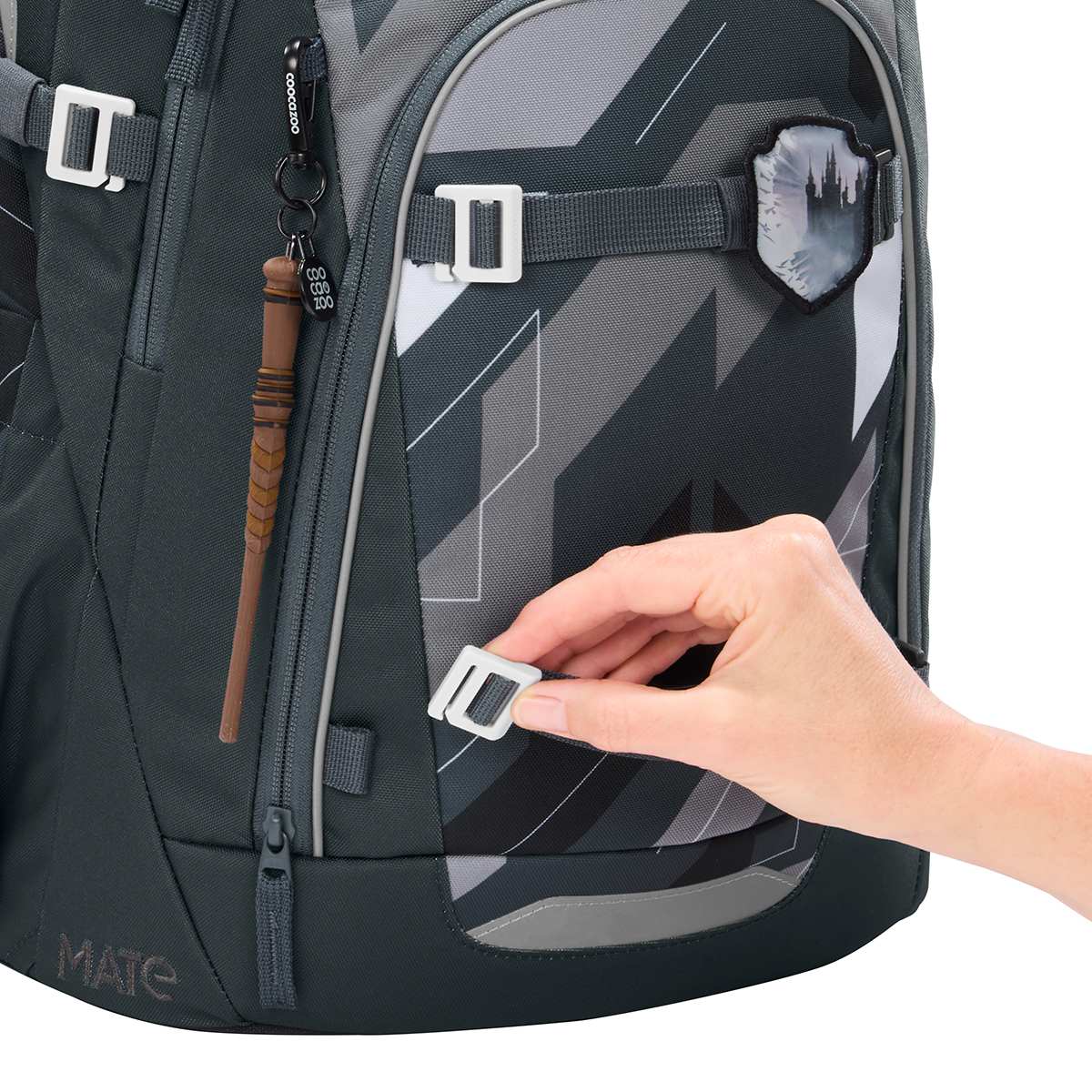 Coocazoo Mate Schulrucksack Dark Race