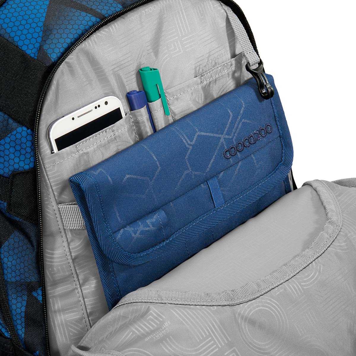 Coocazoo Mate Schulrucksack Electric Ice