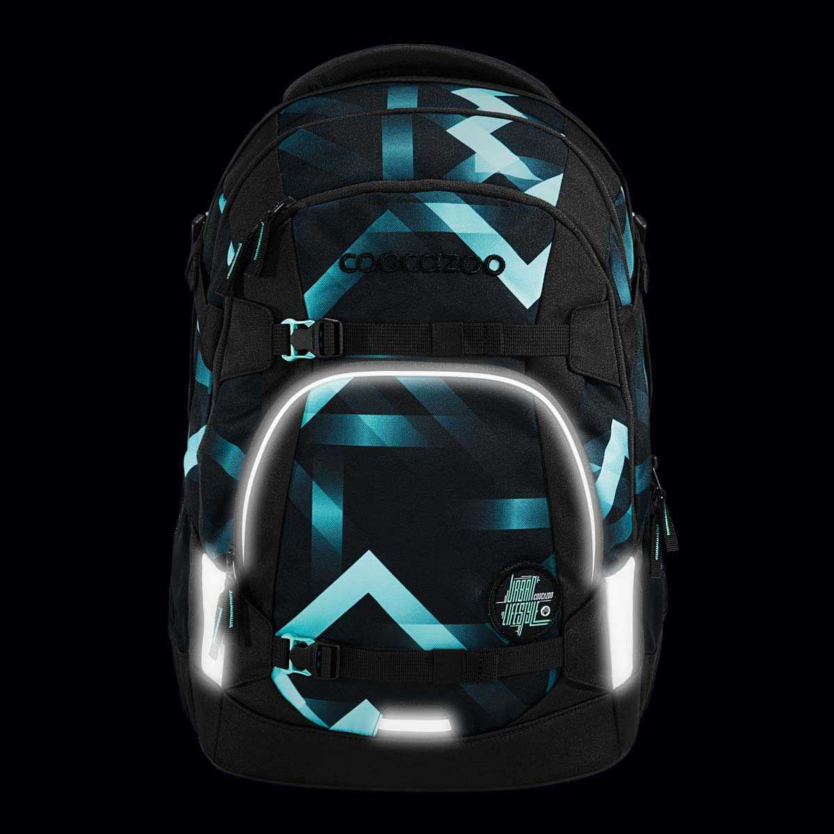 Coocazoo Mate Schulrucksack Laser Lights