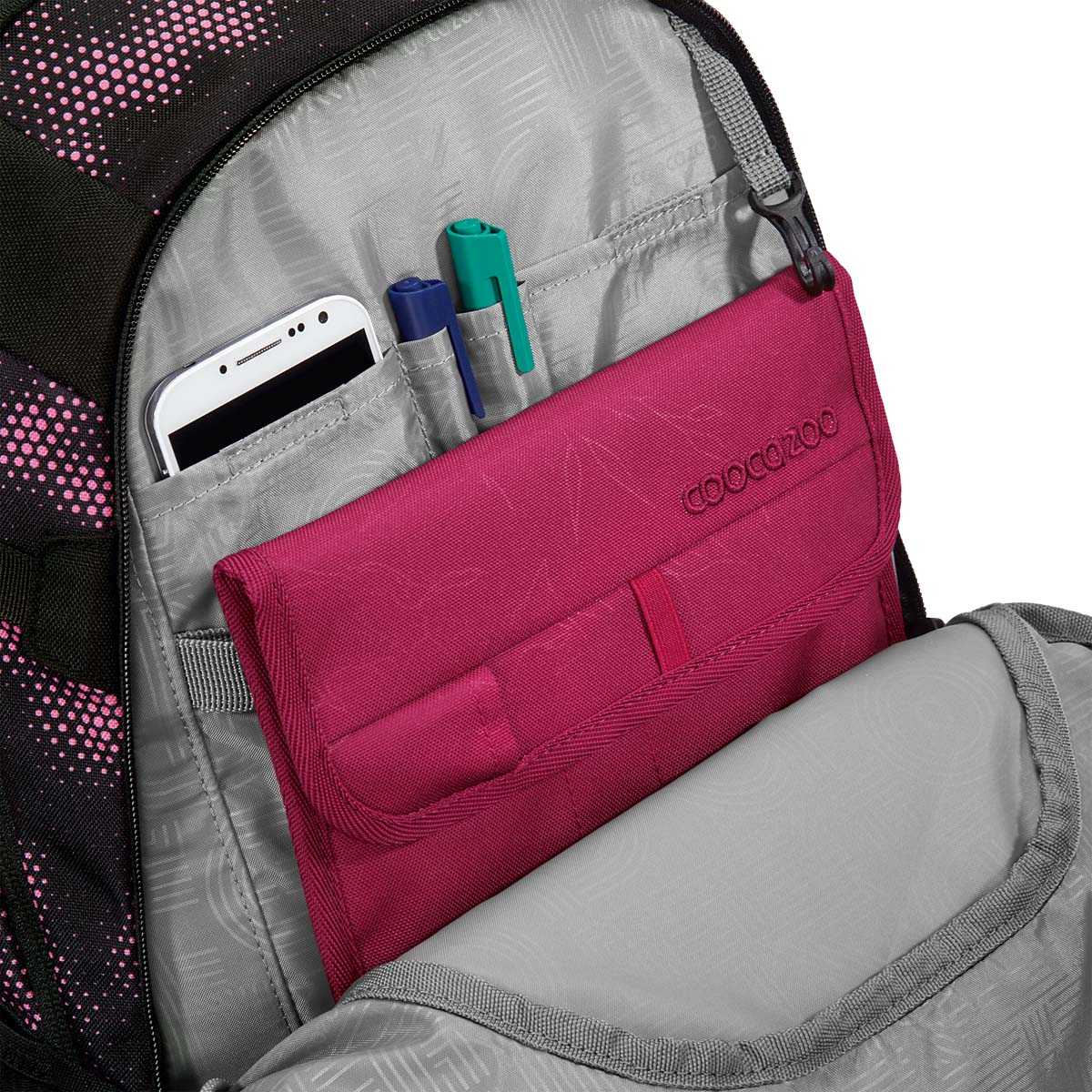 Coocazoo Mate Schulrucksack Pink Illusion