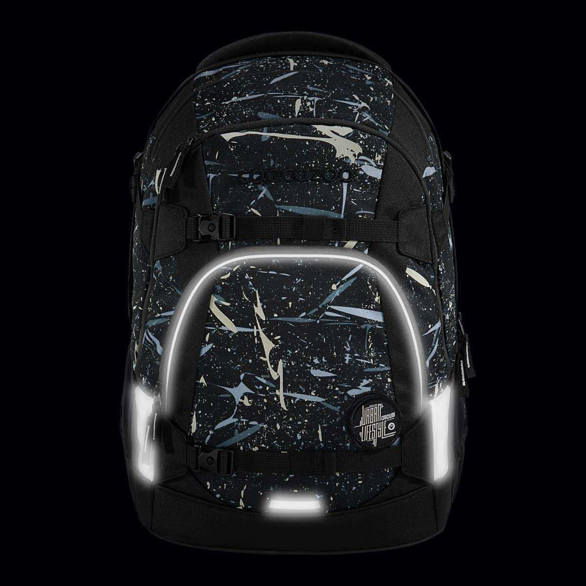 Coocazoo Mate Schulrucksack Reflective Splash