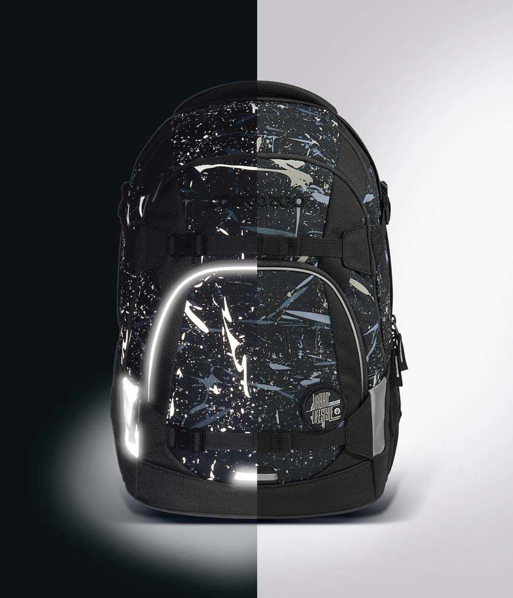 Coocazoo Mate Schulrucksack Reflective Splash