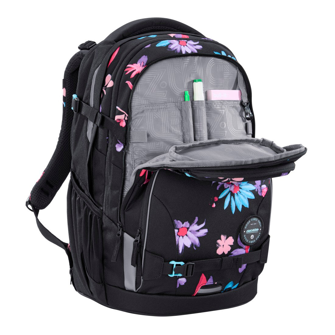 Coocazoo Porter Schulrucksack Floral Artnight