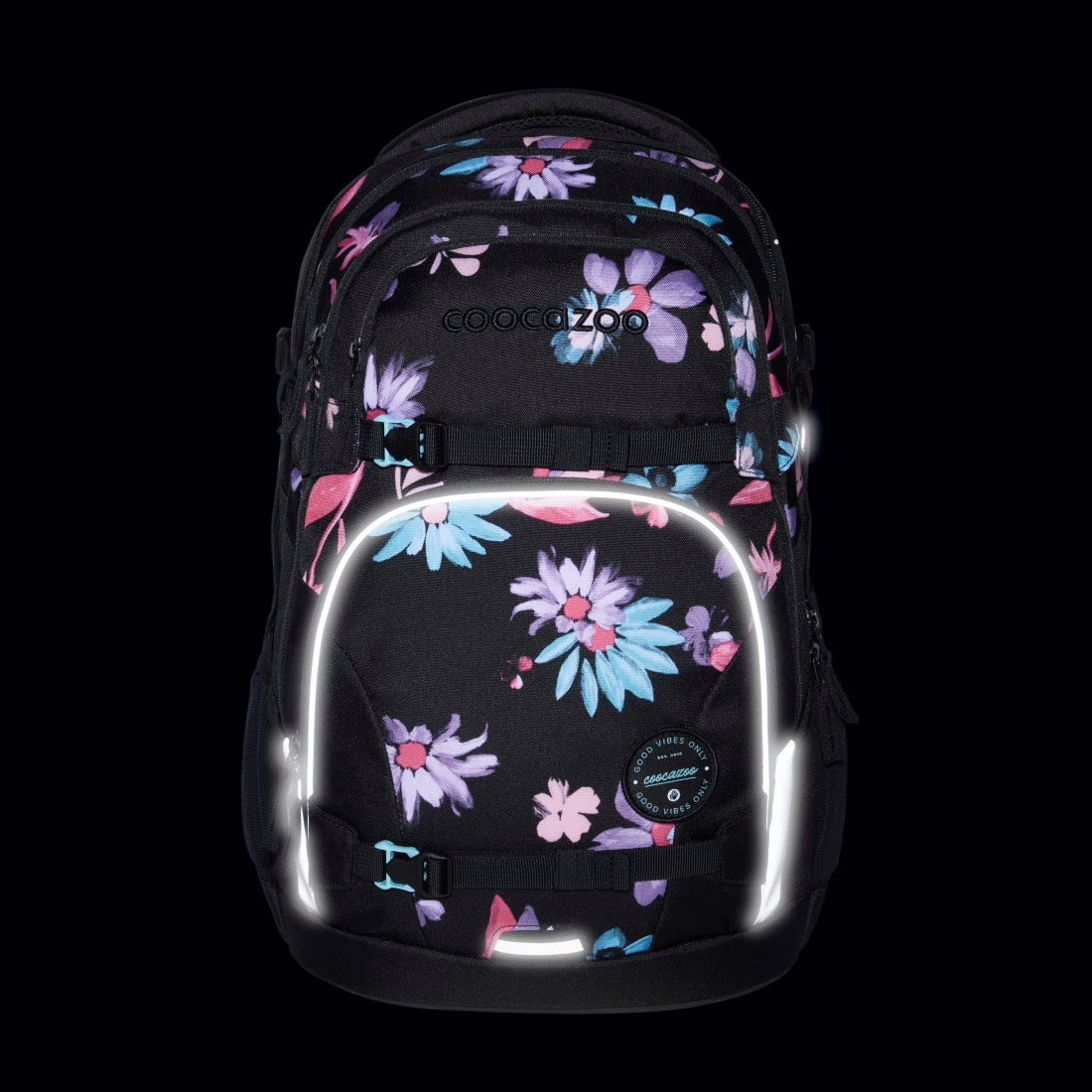 Coocazoo Porter Schulrucksack Floral Artnight