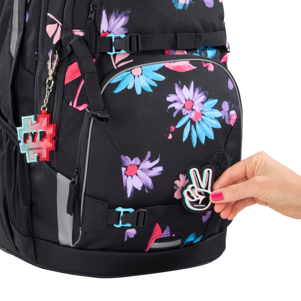 Coocazoo Porter Schulrucksack Floral Artnight