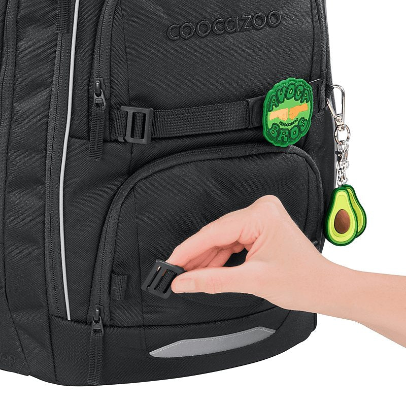 Coocazoo Porter Schulrucksack Black Coal